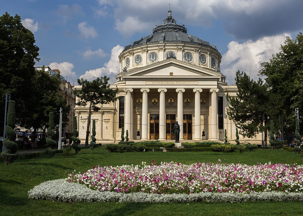 The Romanian Athenaeum in Bucharest